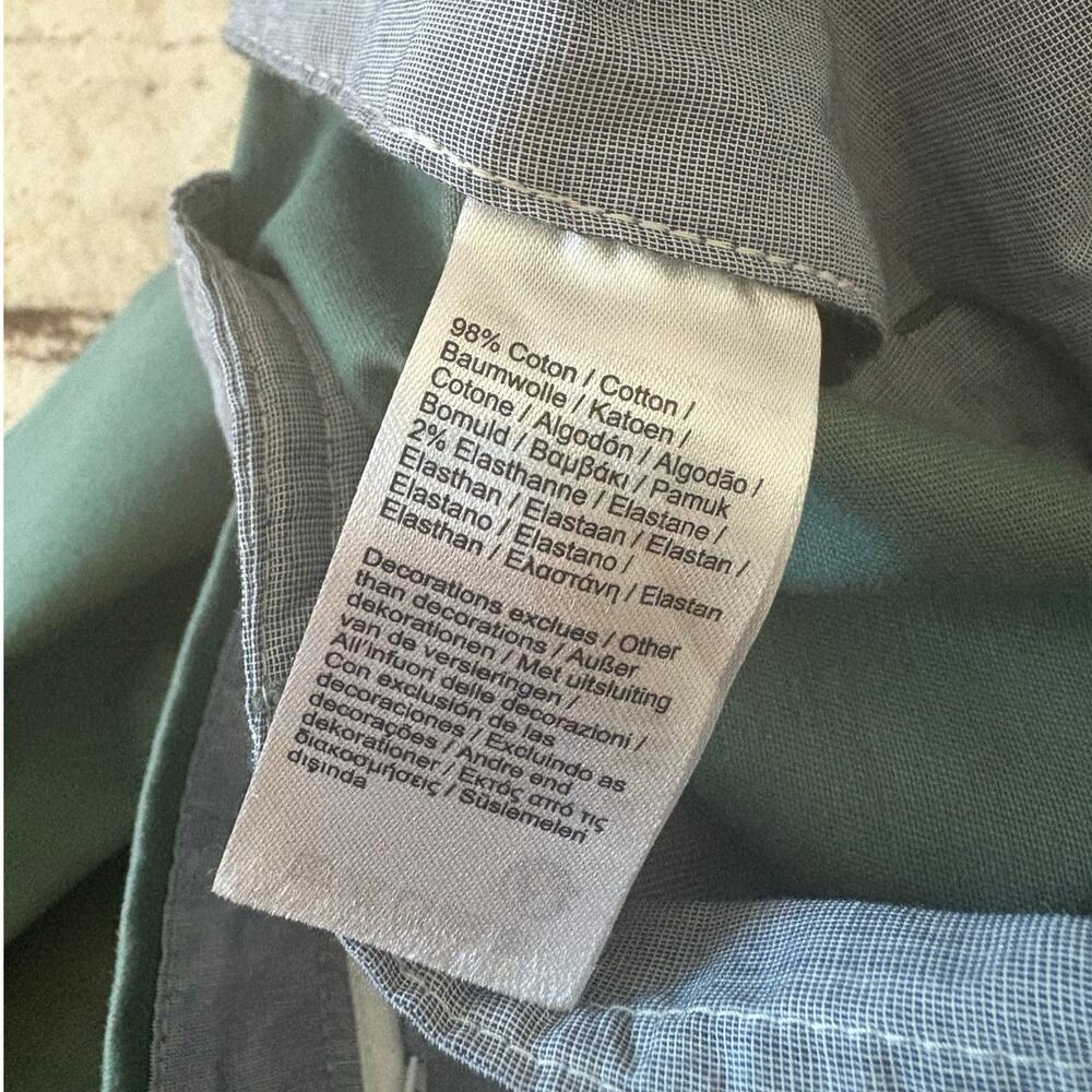 Lacoste Men's Solid Slim Fit Pant in Sequoia Size 32 US 36 - Picture 5 of 6